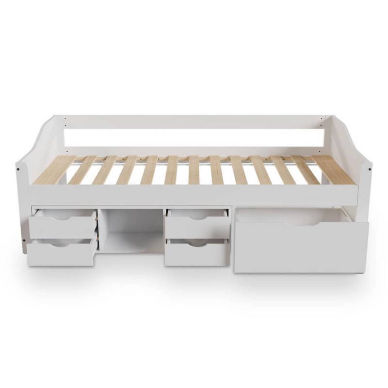 Juskys KINDER-FUNKTIONSBETT Weiß
