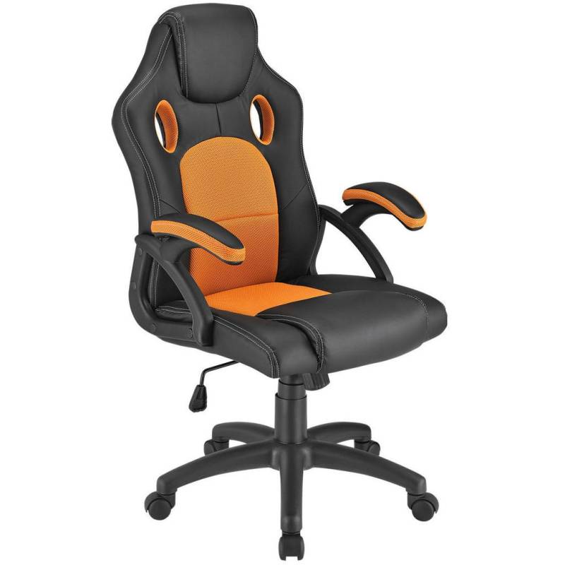 Juskys SCHREIBTISCHSTUHL Orange
