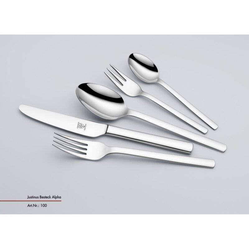 Justinus Bestecke - Besteckset - Alpha - 60-teilig