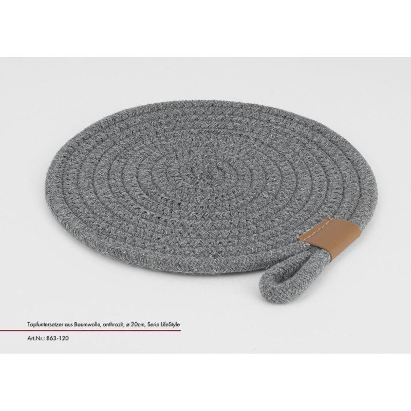 Justinus Bestecke - Topfuntersetzer - Anthrazit Justinus Bestecke - Topfuntersetzer - Anthrazit