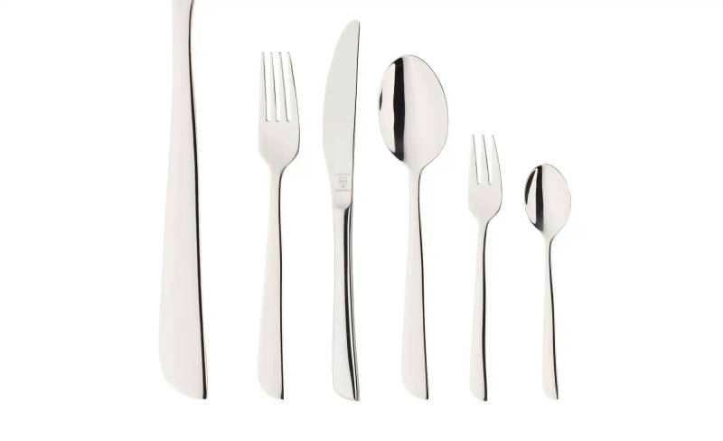 Justinus Besteckset  30-teilig  Twist ¦ silber ¦ Edelstahl Besteck > Besteck-Sets - Höffner