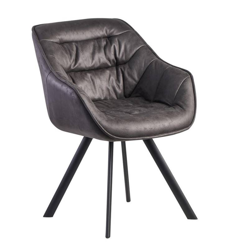 KADIMA DESIGN ESSZIMMERSTUHL Anthrazit