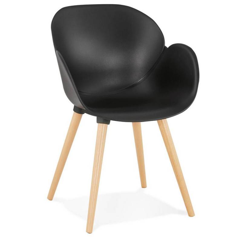 KADIMA DESIGN KÜCHENSTUHL Schwarz