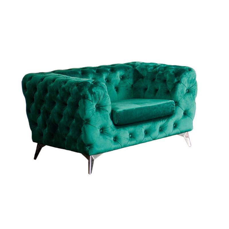 KAWOLA CHESTERFIELD-SESSEL Grün