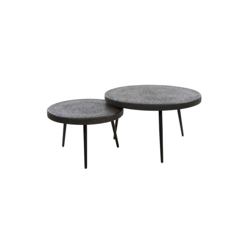 KAWOLA COUCHTISCH-SET Bronze