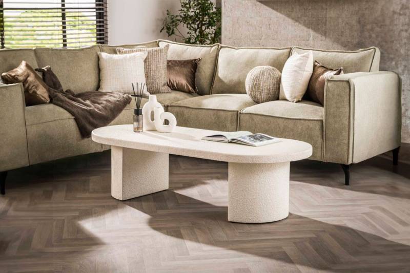 KAWOLA Couchtisch CURUA Marmor weiß