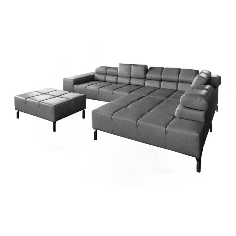 KAWOLA ECKSOFA Anthrazit