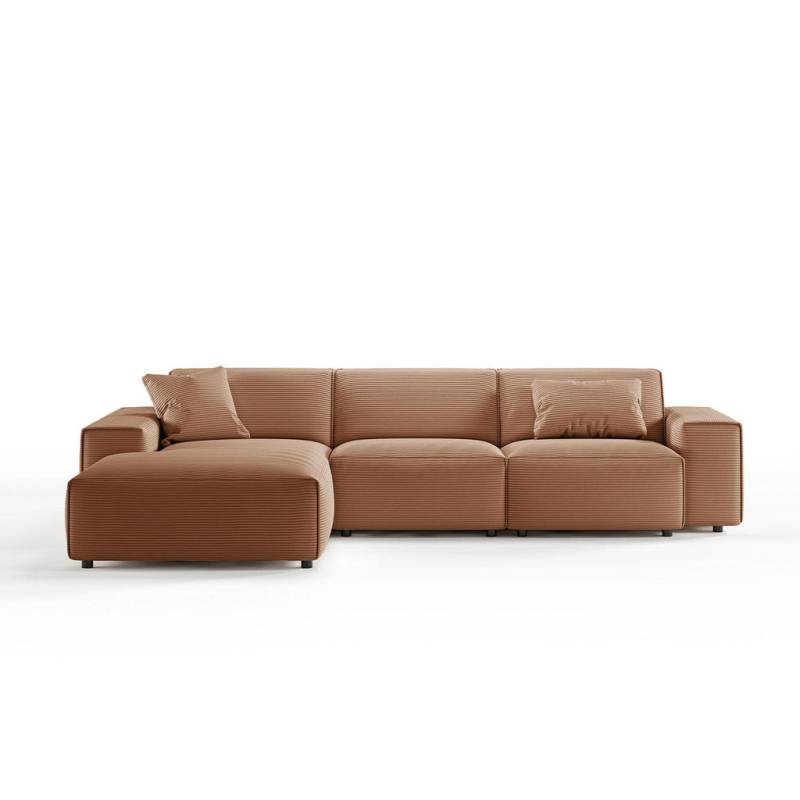 KAWOLA ECKSOFA Braun
