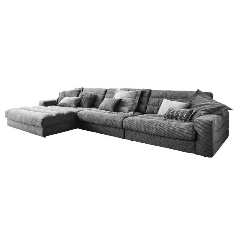 KAWOLA ECKSOFA Grau
