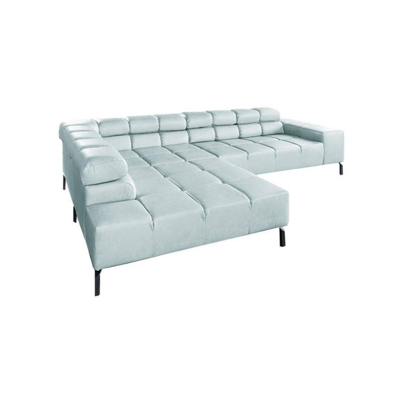 KAWOLA ECKSOFA Hellblau