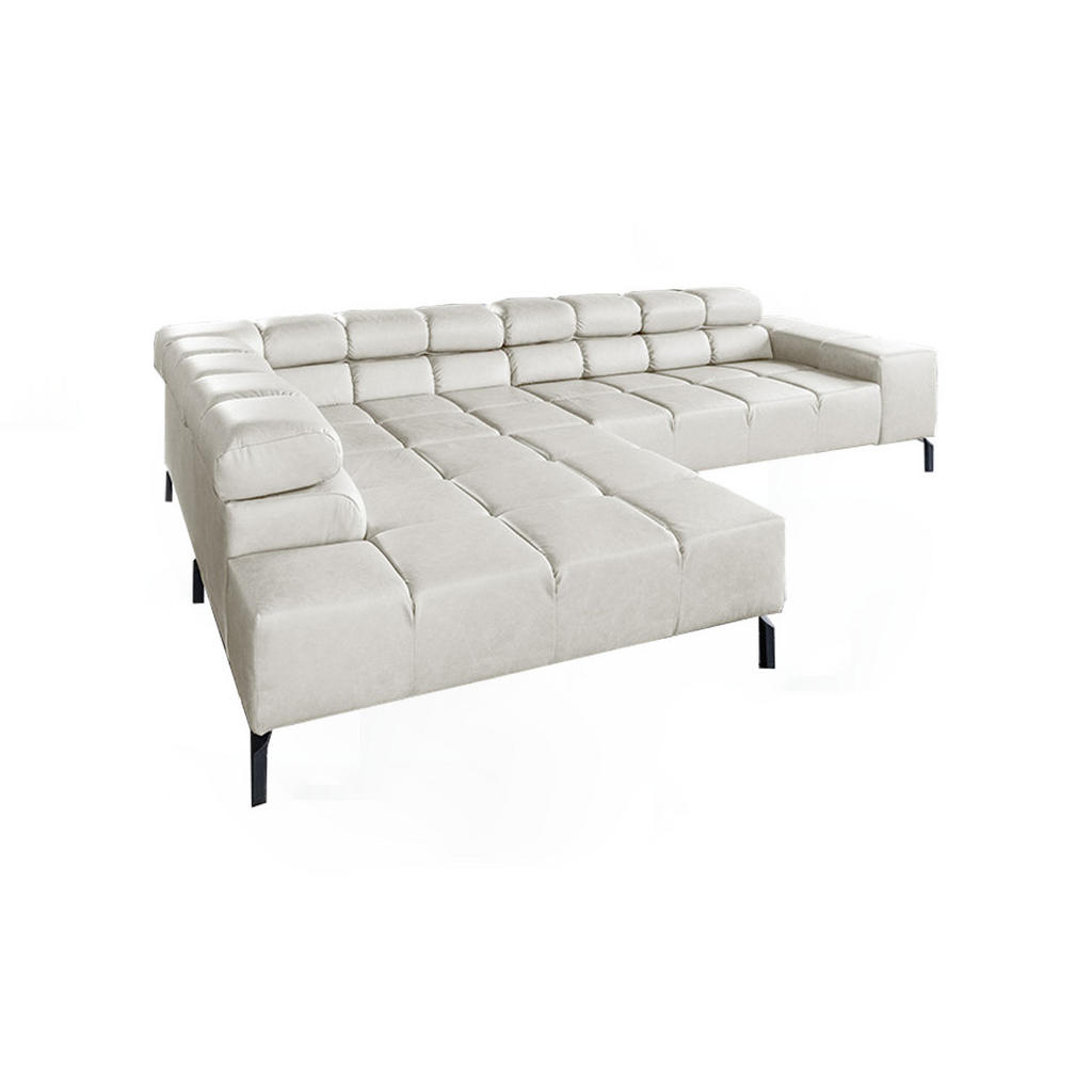KAWOLA ECKSOFA Hellgrau
