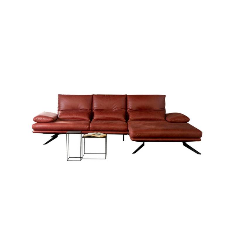 KAWOLA ECKSOFA Rot