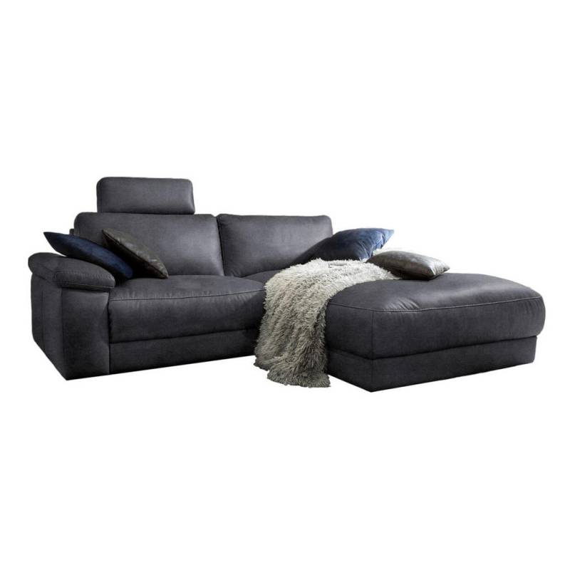 KAWOLA ECKSOFA Schwarz