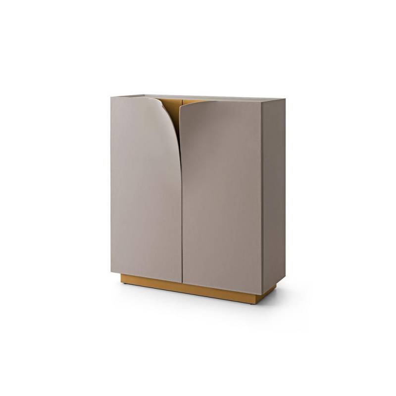KAWOLA HIGHBOARD Grau, Braun