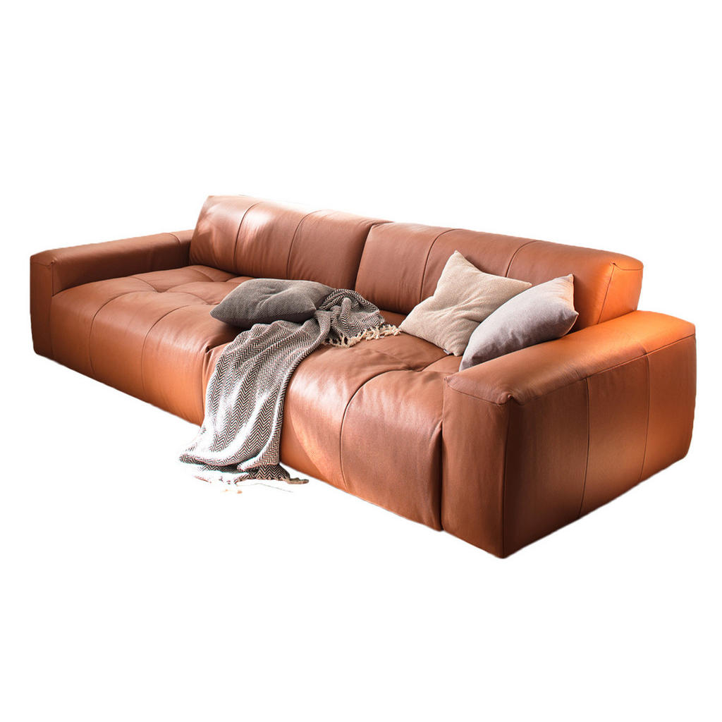 KAWOLA LEDERSOFA Braun KAWOLA LEDERSOFA Braun