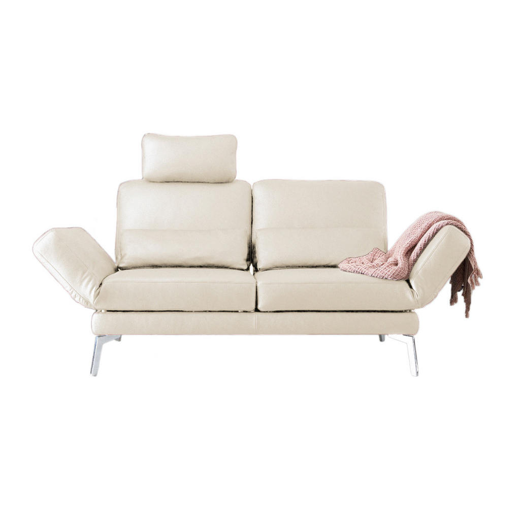 KAWOLA LEDERSOFA Weiß KAWOLA LEDERSOFA Weiß