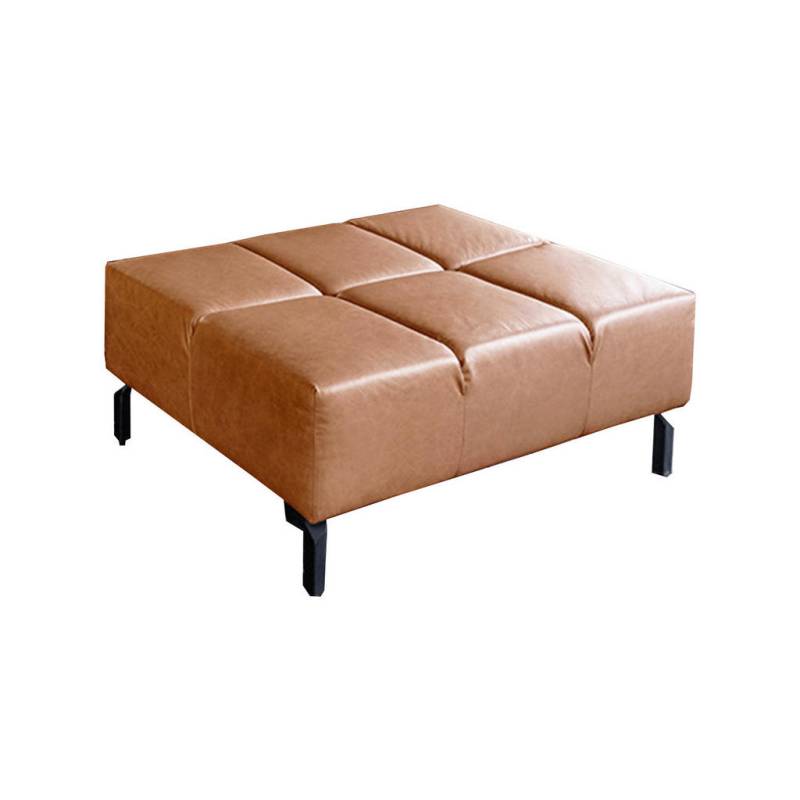KAWOLA POLSTERHOCKER Cognac