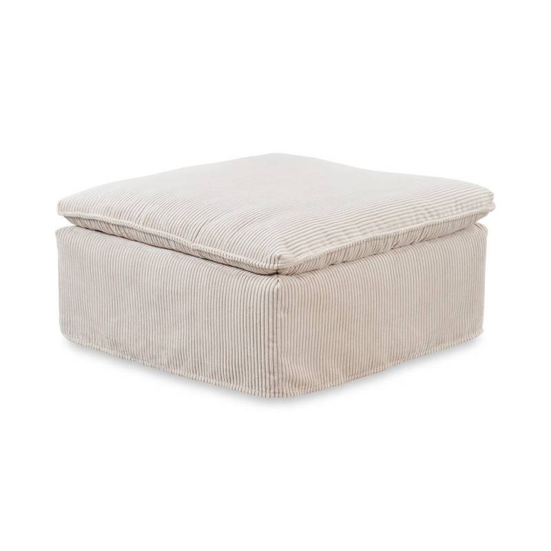 KAWOLA POLSTERHOCKER Creme