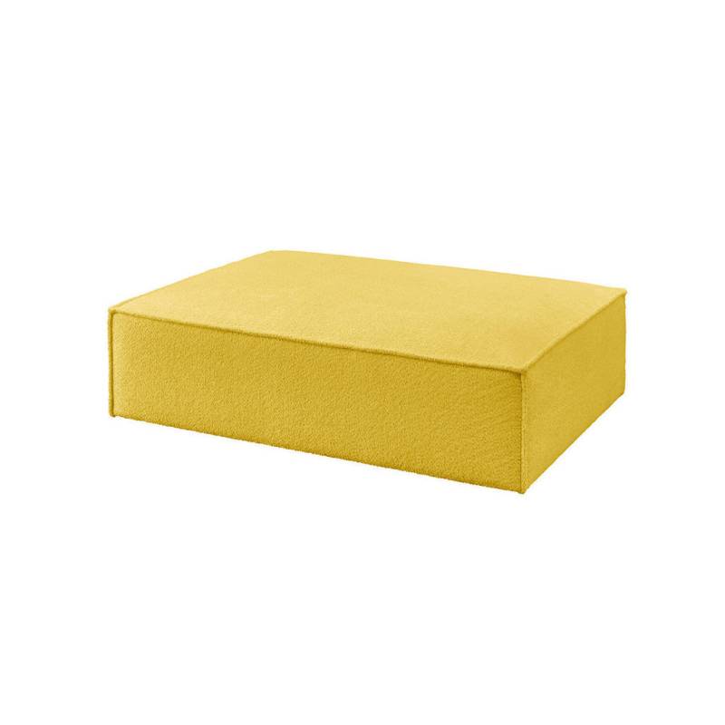 KAWOLA POLSTERHOCKER Gelb