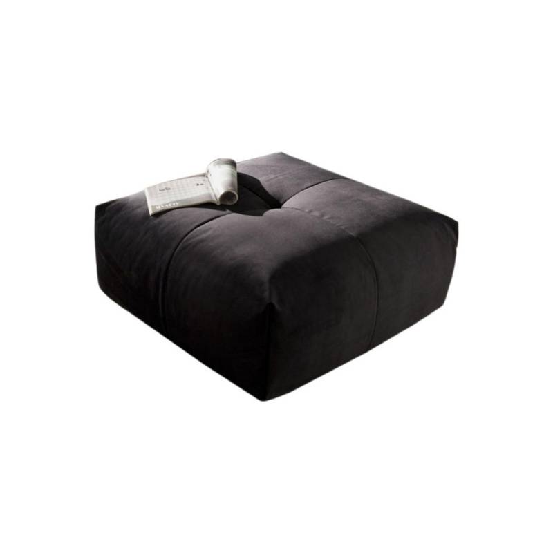 KAWOLA POLSTERHOCKER Schwarz