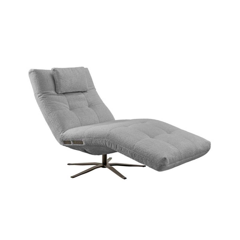 KAWOLA RELAXLIEGE Grau, Schwarz
