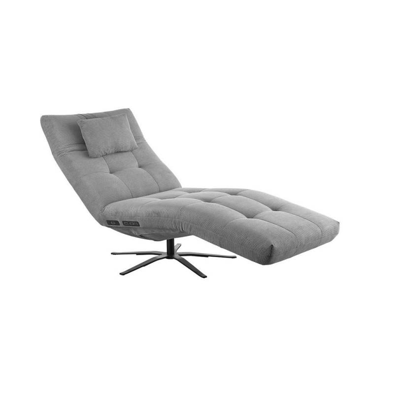KAWOLA RELAXLIEGE Grau, Schwarz