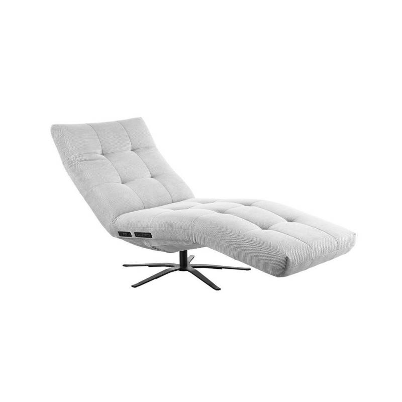 KAWOLA RELAXLIEGE Silber, Schwarz