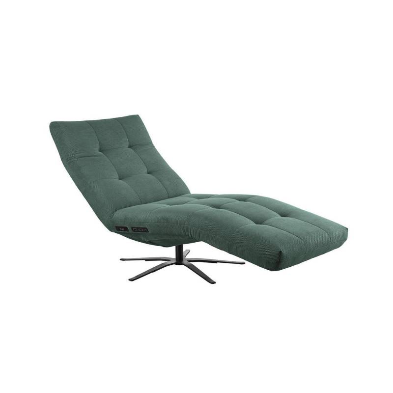 KAWOLA RELAXLIEGE Smaragdgrün, Schwarz