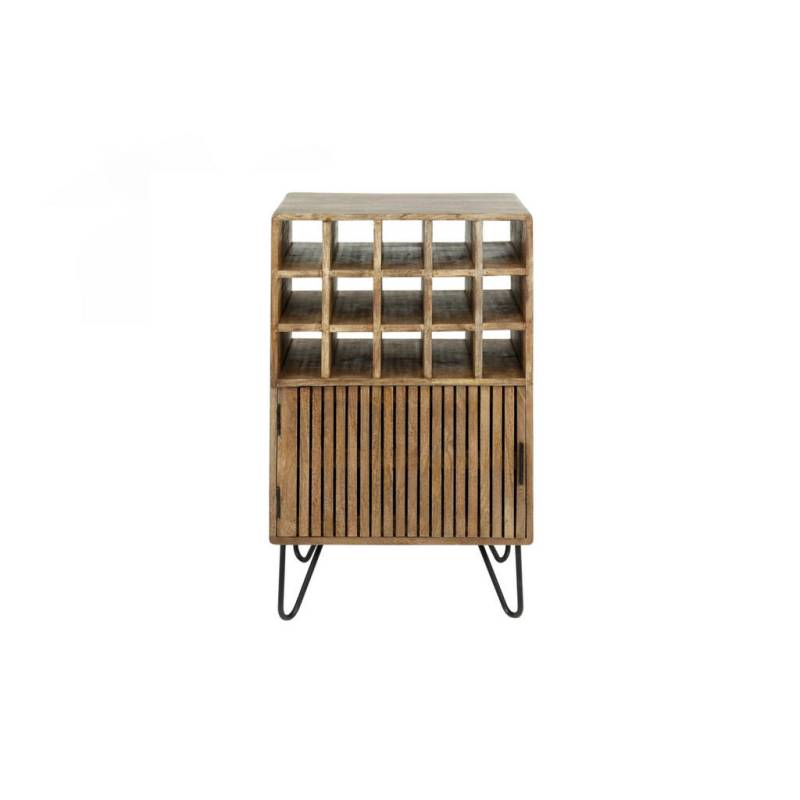 KAWOLA WEINSCHRANK Braun, Schwarz