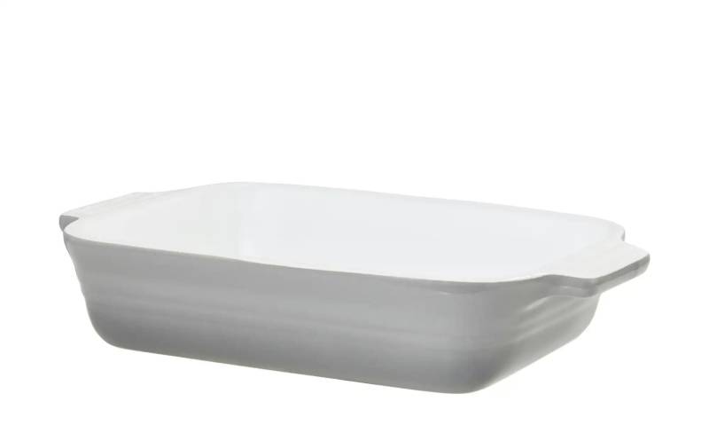 KHG Auflaufform   ¦ grau ¦ Steinzeug/Steingut ¦ Maße (cm): B: 16 H: 5 Küchenzubehör & Helfer > Bratformen & Auflaufformen - Möbel Kraft