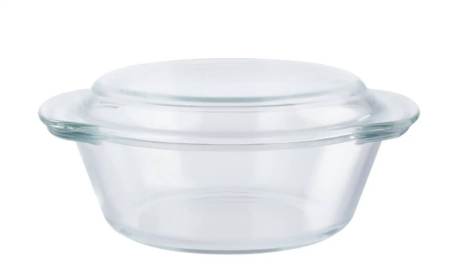 KHG Auflaufform mit Deckel 1 0 l   ¦ transparent/klar ¦ Glas ¦ Maße (cm): B: 17,9 H: 8,5 Küchenzubehör & Helfer > Bratformen & Auflaufformen - Möbel Kraft