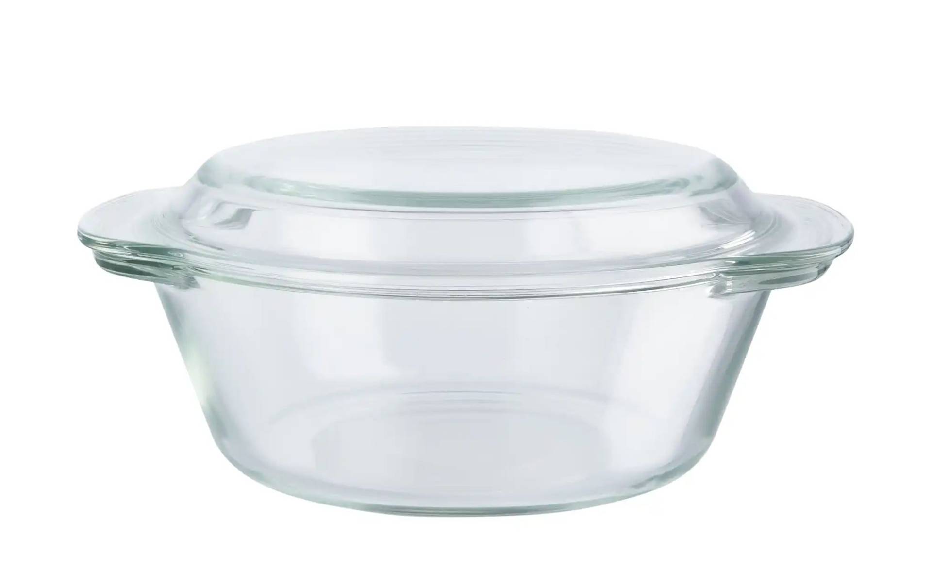 KHG Auflaufform mit Deckel 1 5 l   ¦ transparent/klar ¦ Glas ¦ Maße (cm): B: 20,7 H: 10 Küchenzubehör & Helfer > Bratformen & Auflaufformen - Möbel Kraft