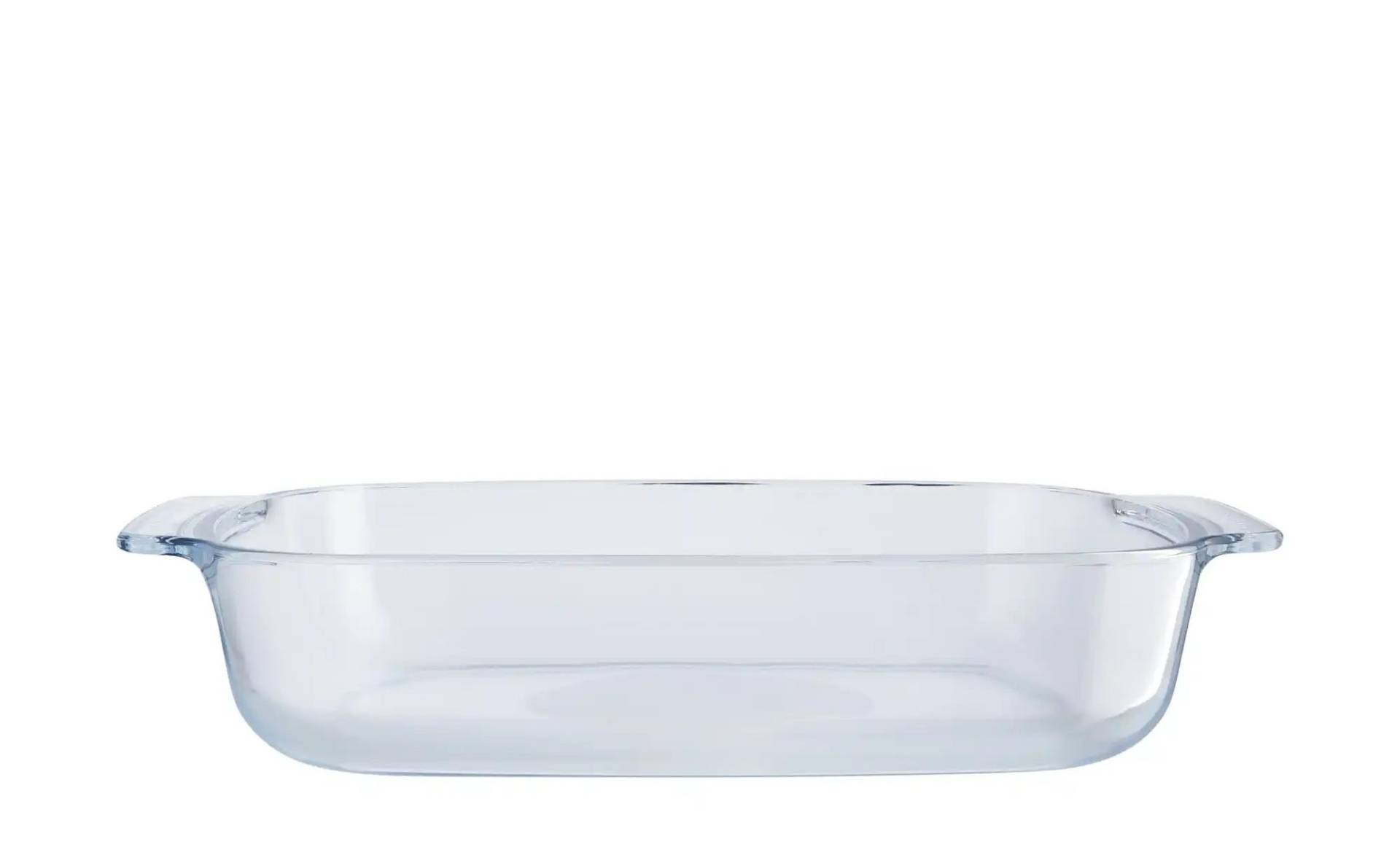 KHG Auflaufform mit Griffen 2 0 l   ¦ transparent/klar ¦ Glas ¦ Maße (cm): B: 19,8 H: 6,2 Küchenzubehör & Helfer > Bratformen & Auflaufformen - Möbel Kraft