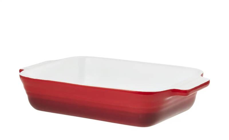 KHG Auflaufform   ¦ rot ¦ Steinzeug/Steingut ¦ Maße (cm): B: 16 H: 5 Küchenzubehör & Helfer > Bratformen & Auflaufformen - Möbel Kraft
