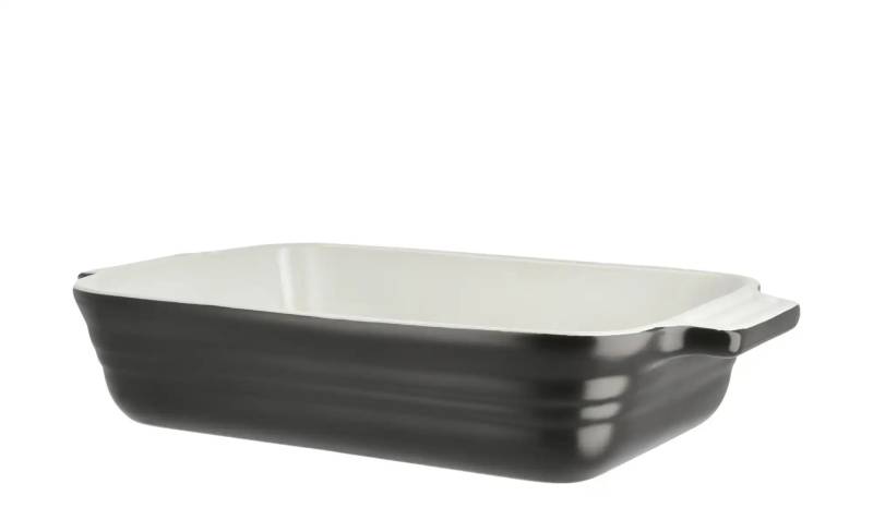 KHG Auflaufform   ¦ schwarz ¦ Steinzeug/Steingut ¦ Maße (cm): B: 16 H: 5 Küchenzubehör & Helfer > Bratformen & Auflaufformen - Möbel Kraft