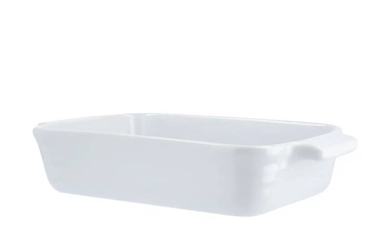 KHG Auflaufform   ¦ weiß ¦ Steinzeug/Steingut ¦ Maße (cm): B: 13 H: 4,3 Küchenzubehör & Helfer > Bratformen & Auflaufformen - Möbel Kraft