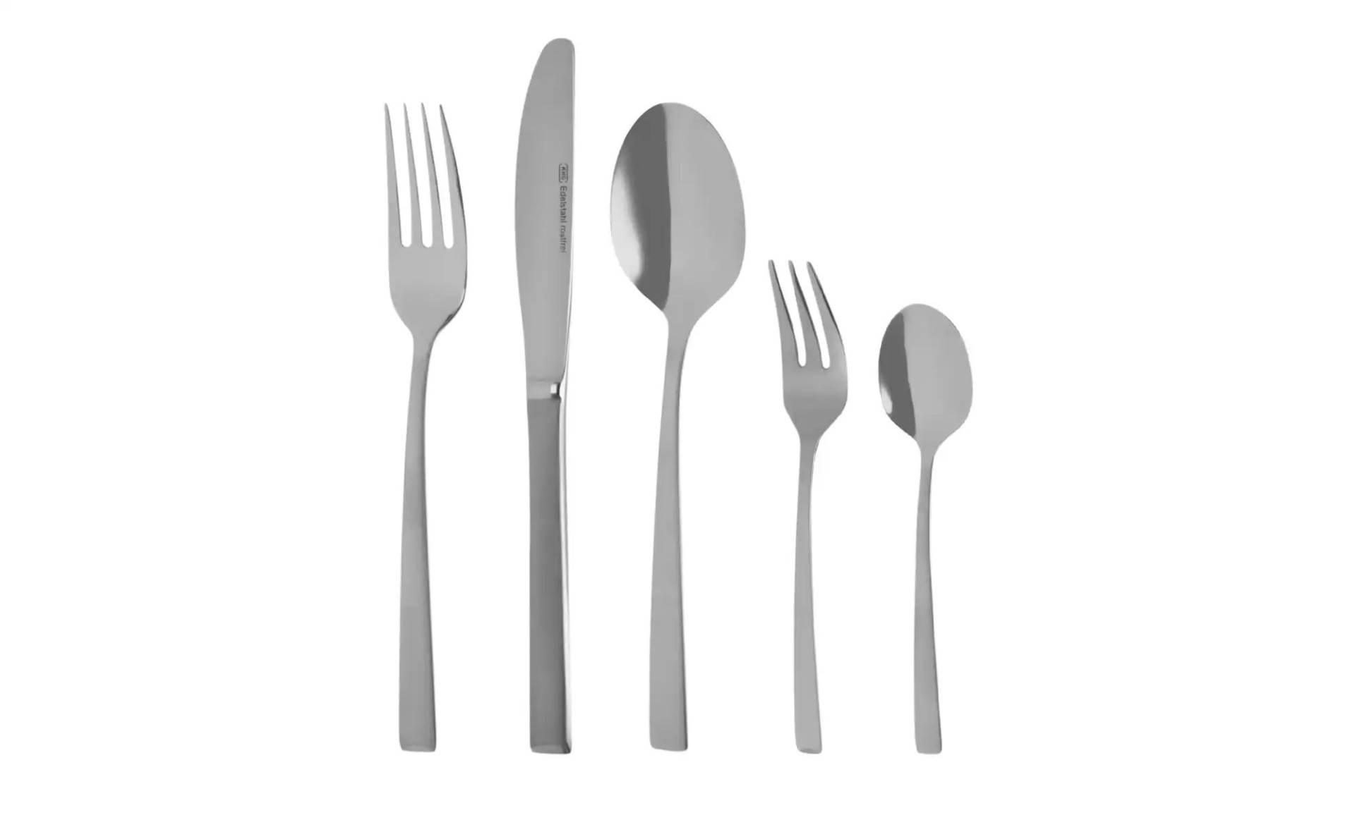 KHG Besteckset 30-teilig "740" ¦ silber ¦ Edelstahl Besteck > Besteck-Sets - Höffner KHG Besteckset 30-teilig "740" ¦ silber ¦ Edelstahl Besteck > Besteck-Sets - Höffner