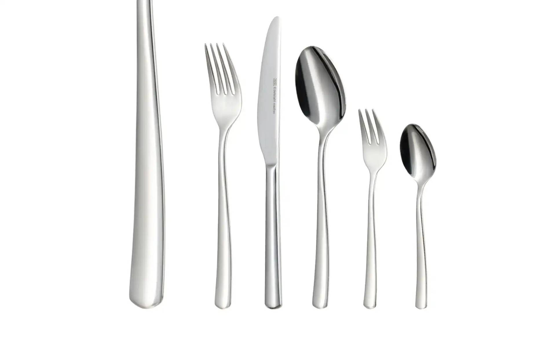KHG Besteckset  60-teilig  "760"  ¦ silber ¦ Edelstahl Messer & Besteck > Besteck-Sets - Möbel Kraft
