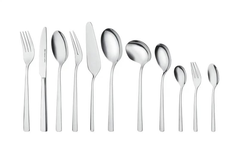 KHG Besteckset  68-teilig  "710" ¦ silber ¦ Edelstahl Messer & Besteck > Besteck-Sets - Möbel Kraft