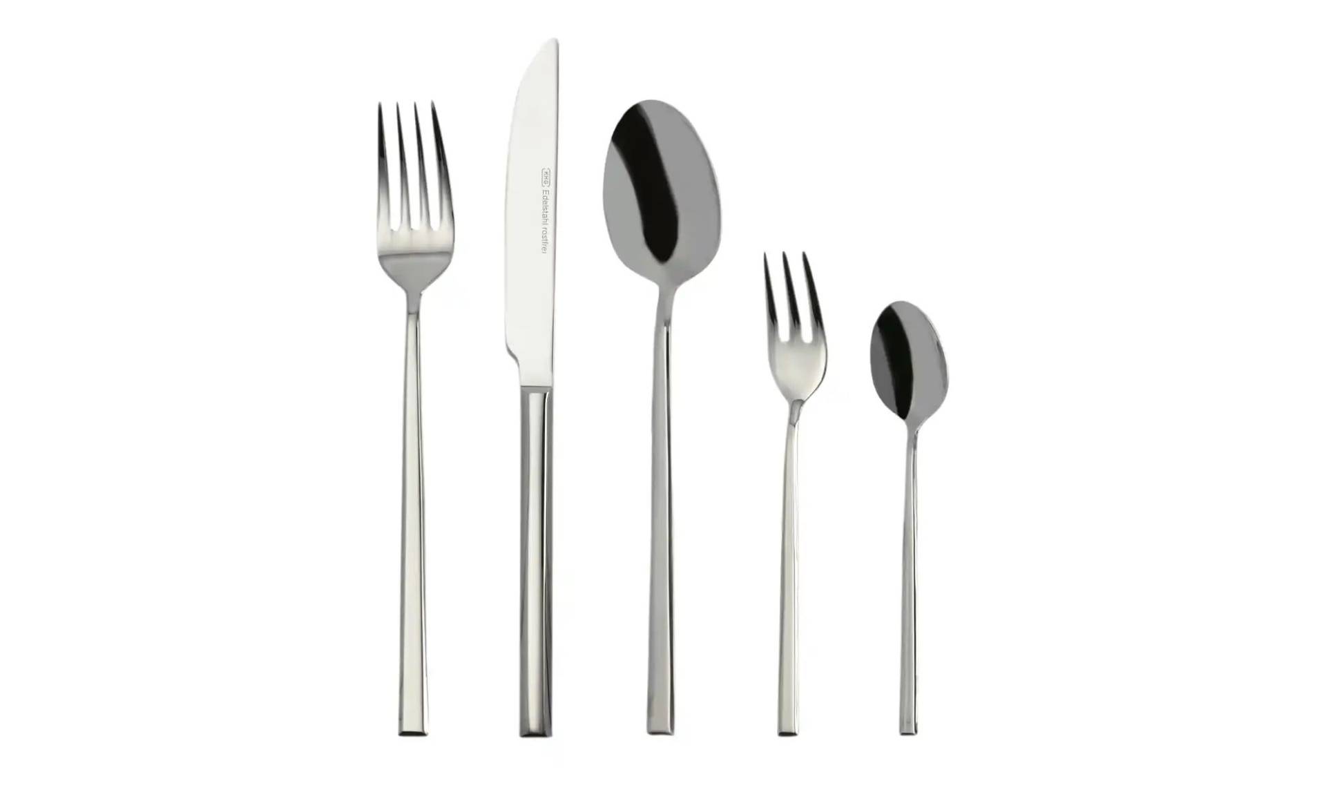KHG Besteckset  30-teilig  "719" ¦ silber ¦ Edelstahl Messer & Besteck > Besteck-Sets - Möbel Kraft