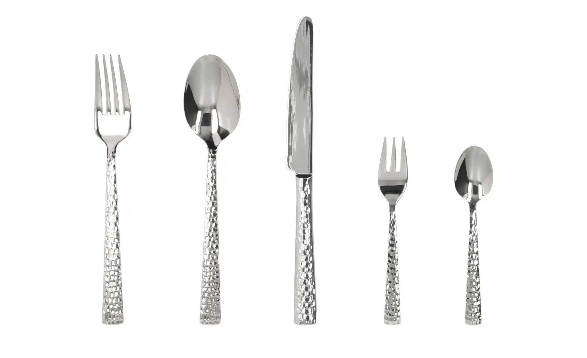 KHG Besteckset  738 ¦ silber ¦ Edelstahl Messer & Besteck > Besteck-Sets - Möbel Kraft