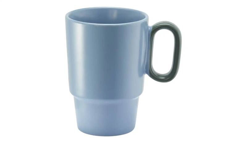 KHG Kaffeebecher   ¦ blau ¦ Steinzeug/Steingut ¦ Maße (cm): H: 12  Ø: 8.5 Geschirr > Becher - Möbel Kraft