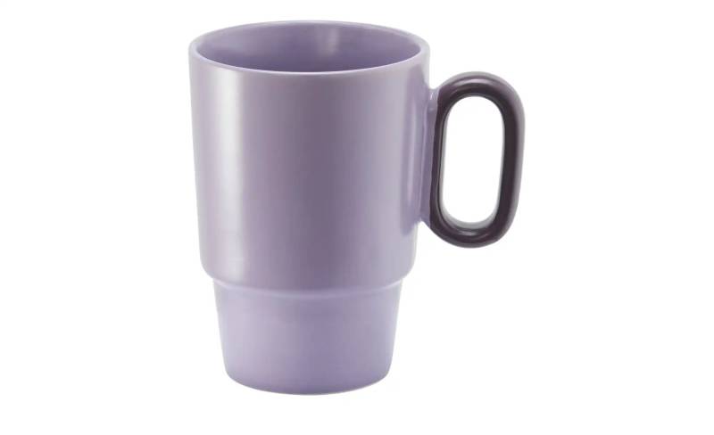 KHG Kaffeebecher   ¦ lila/violett ¦ Steinzeug/Steingut ¦ Maße (cm): H: 12  Ø: 8.5 Geschirr > Becher - Höffner