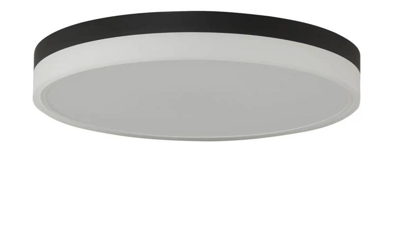 KHG LED-Deckenleuchte  schwarz mit Fernbedienung   ¦ schwarz ¦ Maße (cm): H: 9  Ø: 59.5 Lampen & Leuchten > Deckenleuchten - Höffner