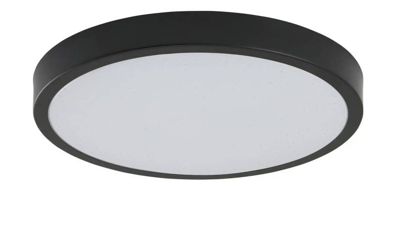 KHG LED-Deckenleuchte  schwarz mit Sterneneffekt   ¦ schwarz ¦ Maße (cm): H: 5  Ø: 38 Lampen & Leuchten > Deckenleuchten - Höffner