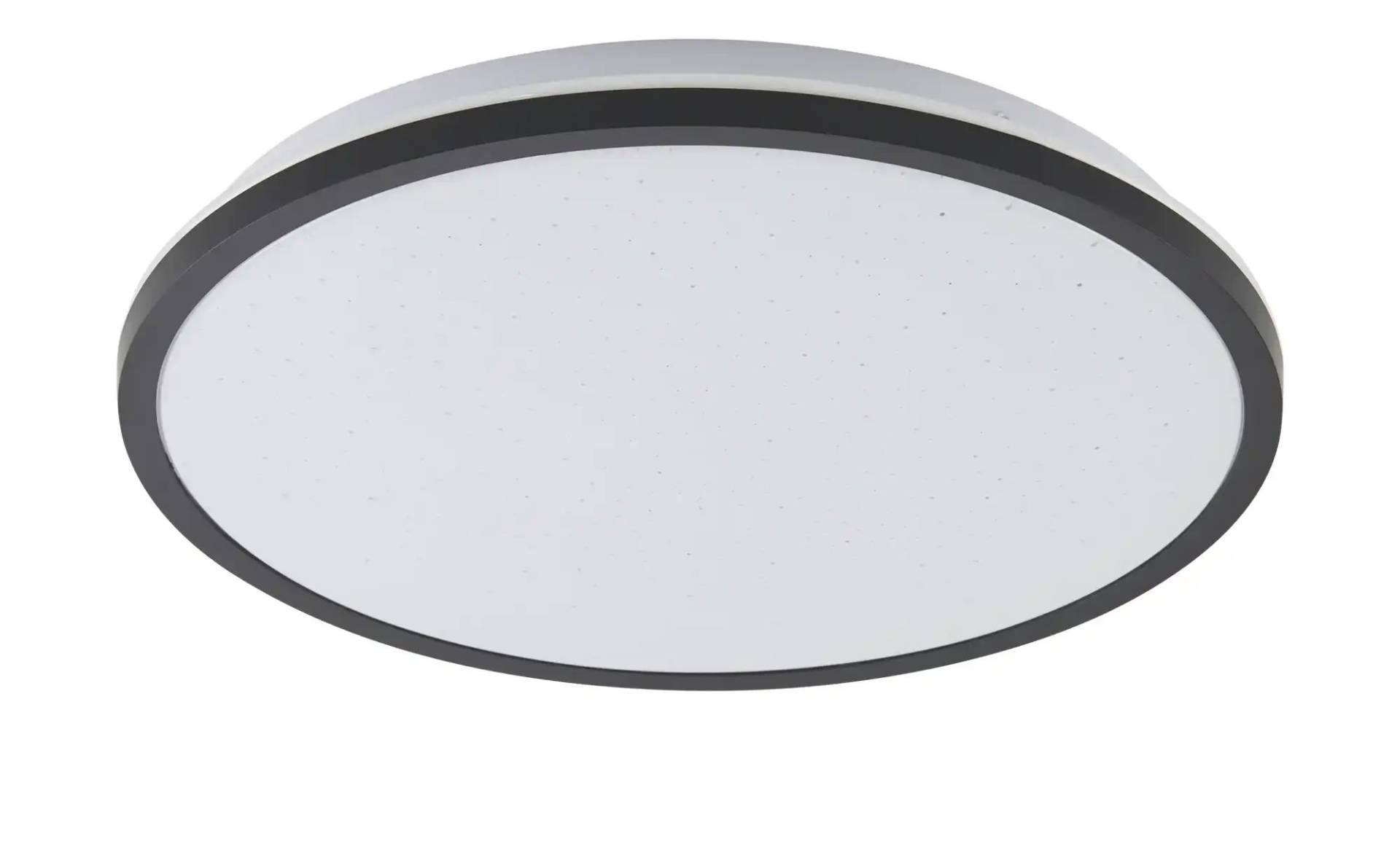 KHG LED-Deckenleuchte mit Backlight  schwarz   ¦ schwarz ¦ Maße (cm): H: 4,2  Ø: 28.0 Lampen & Leuchten > Innenleuchten > Deckenlampen - Möbel Kraft