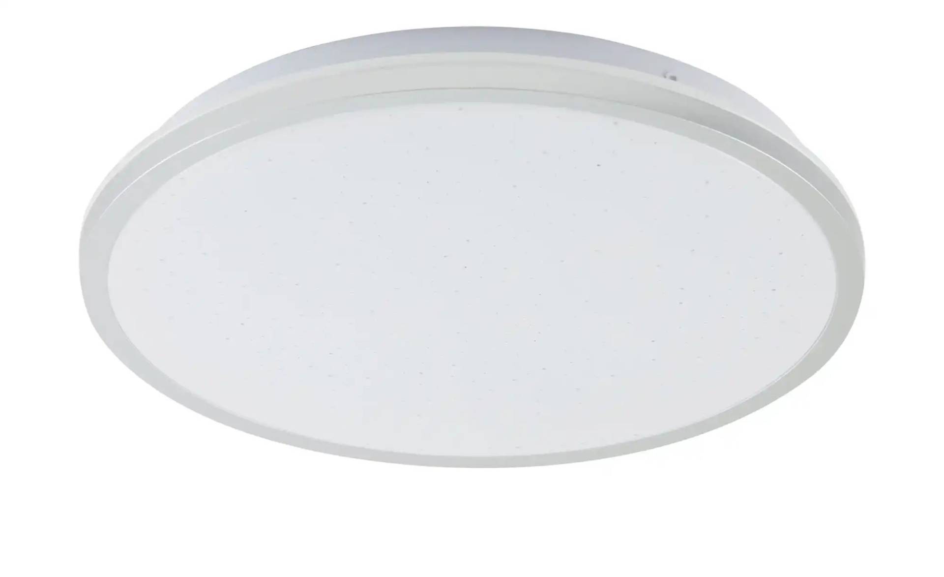 KHG LED-Deckenleuchte mit Backlight  silberfarben   ¦ silber ¦ Maße (cm): H: 4,2  Ø: 28.0 Lampen & Leuchten > Innenleuchten > Deckenlampen - Möbel Kraft