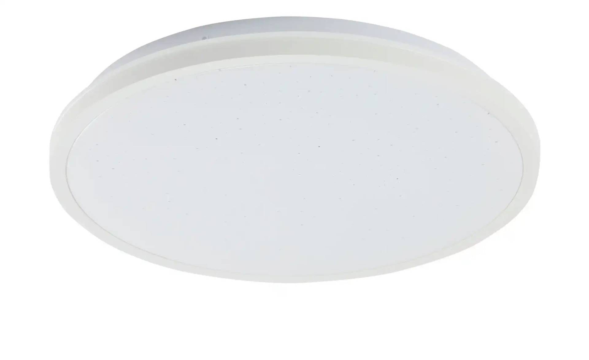 KHG LED-Deckenleuchte mit Backlight  weiß   ¦ weiß ¦ Maße (cm): H: 4,2  Ø: 28.0 Lampen & Leuchten > Innenleuchten > Deckenlampen - Möbel Kraft