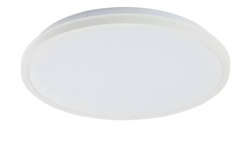 KHG LED-Deckenleuchte mit Backlight  weiß   ¦ weiß ¦ Maße (cm): H: 4,2  Ø: 28.0 Lampen & Leuchten > Innenleuchten > Deckenlampen - Möbel Kraft