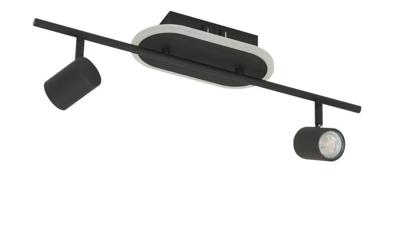 KHG LED-Deckenspot  2+1-flammig  sandschwarz   ¦ schwarz ¦ Maße (cm): B: 55 H: 16,5 T: 12.0 Lampen & Leuchten > Deckenleuchten - Höffner